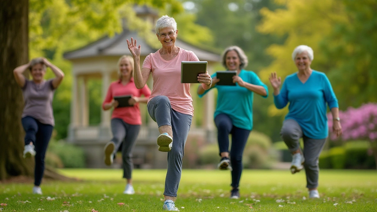 Top Exercise to Boost Senior Balance Using Fitness Apps